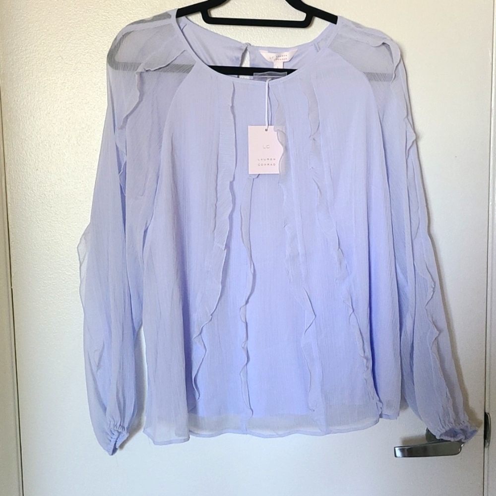 LC Ruffle Long Sleeve